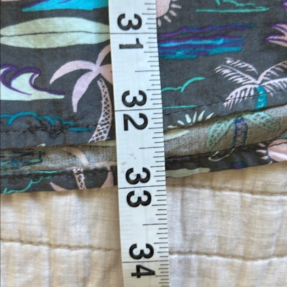 O’Neill modern gray surfer palm tree, organic cotton button down shirt XXL​ - Picture 9 of 9